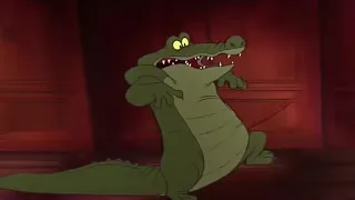 Disney The Rescuers 1977 Madam Medusa Shoots The Mice 