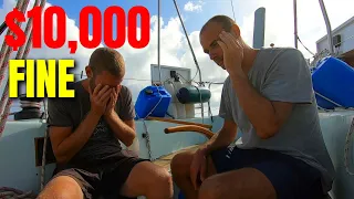 IN BIG TROUBLE WITH AUTHORITIES, Passage to British Virgin Islands pt 2, Ep62 / The Sailing Brothers
