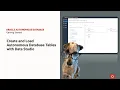Create and Load Autonomous Database tables with no code