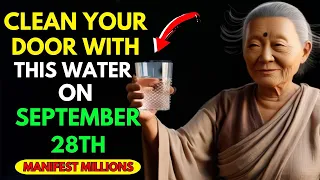 Clean Your Door with THIS WATER on September 24th and ATTRACT A LOT OF MONEY | Buddhist Teachings
