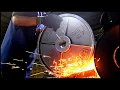 Amazing Barbell Plates Making Process Large Barbell Forge Factory
