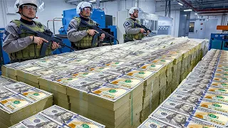 How Money is Printed - Inside U S Dollar Factory