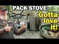 You Gotta Love this PACK STOVE