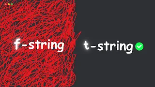 Why t-string over f-string 2MinutesPy