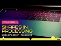 Shapes in Processing Code In Processing Techie Param