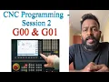 CNC Classroom Training G00 G01 Rapid and liner positioning difference