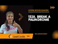 1328 Break a Palindrome