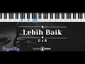 Download Lagu Lebih baik – CJR (KARAOKE PIANO - ORIGINAL KEY)