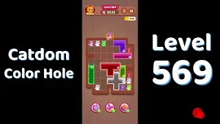 Catdom Color Hole Level 569 Screenshot