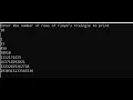 Print Floyd s Triangle in C programming Described In Nepali
