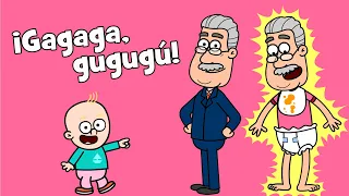 ¡Gagaga, gugugú! - La canción del pañal para la familia | Hurra Canciones Infantiles