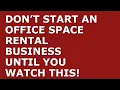 How to Start a Office Space Rental Business Free Office Space Rental Business Plan Template
