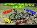Ozark Trail G1 Explorer upgraded review and parts breakdown