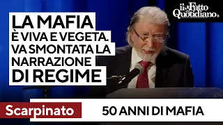Scarpinato: "Smontare la narrazione di regime. La mafia è una componente organica del Paese"