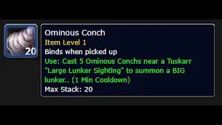 How And Where To Use The Ominous Conch