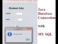 Connect JAVA with MYSQL database insert Data into Table Example