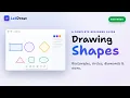 Drawing Shapes in LetDraw Rectangles Circles Diamonds More