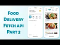 React Native Food Delivery App UI - Part 3