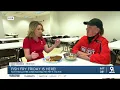 Chatting with Captain Jenny Rosselot while trying the fish