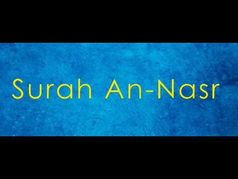 Download MP3 110. Surah An-Nasr - English translation and transliteration (Hafiz Muhammed Sezgin)