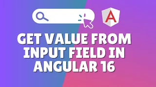 How to get value from input field in Angular 16