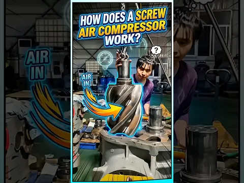 How Does a Screw Air Compressor Work