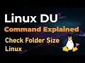 How to Check Directory Size in Linux du Command