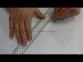 Construct a perpendicular line at the end of a line