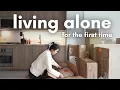 Everything I did to move out of my parents house first big girl apartment at 24