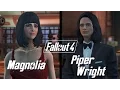 Fallout 4 - Piper flirting with Magnolia