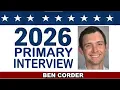 Primary 2026 Interview with Ben Corder D candidate for Nelson County Judge-Executive