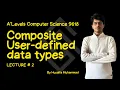 Lecture 2 Composite Data Types Chapter 13 9618 Paper 3 A2 CS Sigmoid Education
