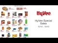HyVee Special Sales -
