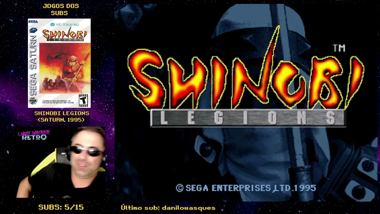Shinobi Legions (Saturn) - 7° Dia (Jogos dos Subs)