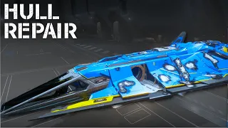 ship recovery and hull repair in star citizen