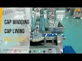 Plastic Cap Lining Wadding Machine