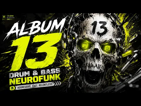Aggressive Drum and Bass Neurofunk MegaMix | Vol 13 | Dark DnB, Heavy Bass, Cyberpunk, High Energy