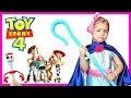 Kin Tin Dresses up To Become Bo Peep From Disney Toy Story Pretend Play and Hide and Seek