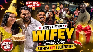 “വൈഫിന് കൊടുത്ത Birthday Surprise… അവൾ ഞെട്ടിപ്പോയി! 😍🎁#lifestyle #couplelife #birthday 