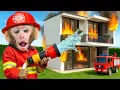 Lagu KIKI Monkey and Firefighters Mission \u0026 Help Everyone with Ducklings | KUDO ANIMAL KIKI