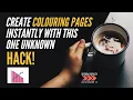 I Created FREE Unique Coloring Pages with this One Simple Trick Amazon KDP Tutorials Using AI