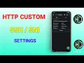 HTTP Custom SSH SNI Setup Tutorial Secure Connection on Android