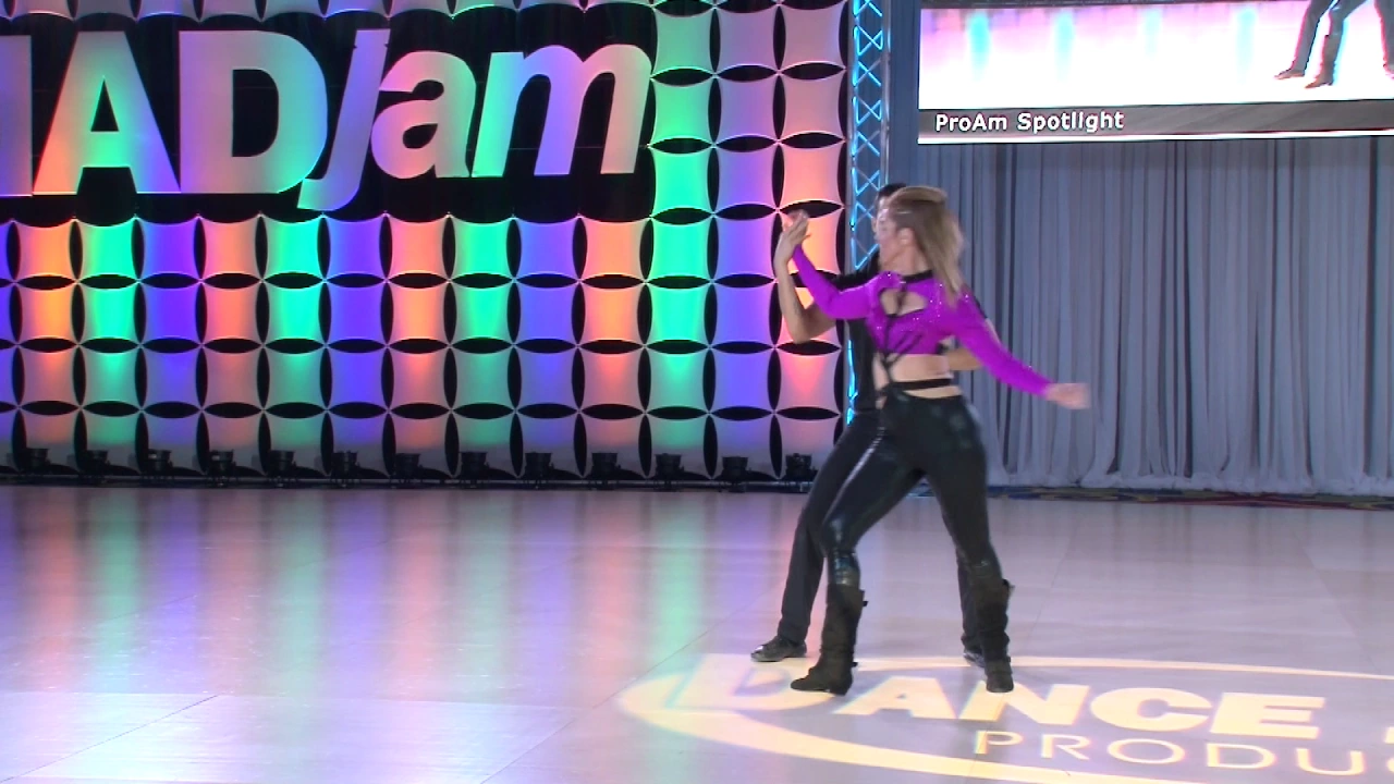 MADjam 2017 Pro Am Spotlight Follower Michele Dodaro with Hugo Miguez