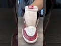 How to clean bleeding leather with Shoelada