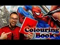 Professional Artist Colors a CHILDRENS Coloring Book Spider-Man 7