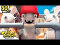 Lagu Are Rabbids finally... intelligent?! 🧠😂 | RABBIDS INVASION 🐰 | 30mn Compilation | Cartoon for kids