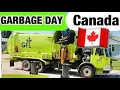 Garbage collection in Canada Garbage collection day schedule trash tips waste management