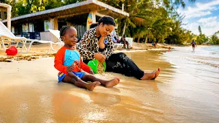 RJ'S FIRST TIME AT THE BEACH | THE VIRGOS