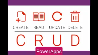 CRUD Operation in PowerApps CREATE READ UPDATE DELETE