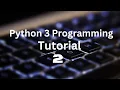 Python 3 Programming Tutorial 2 Variables Type Casting and User Input